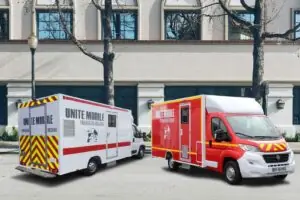 Véhicules d'urgence incendie et médicale