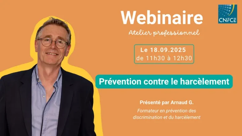 Webinaire prévention harcèlement