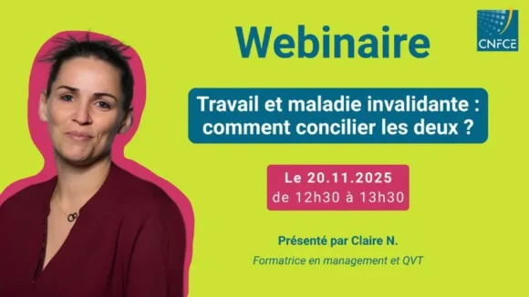 Webinaire travail et maladie invalidante