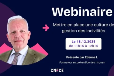 Webinaire gestion des incivilités