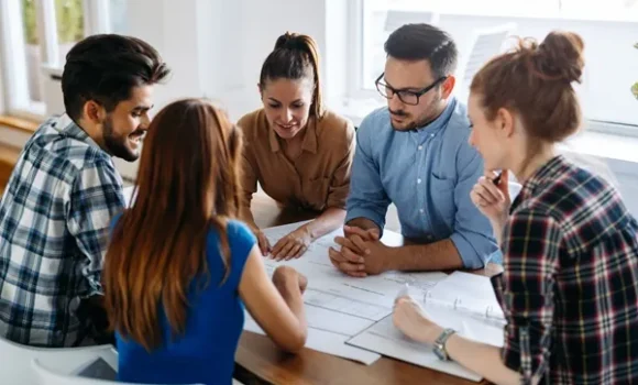 Réunion en entreprise