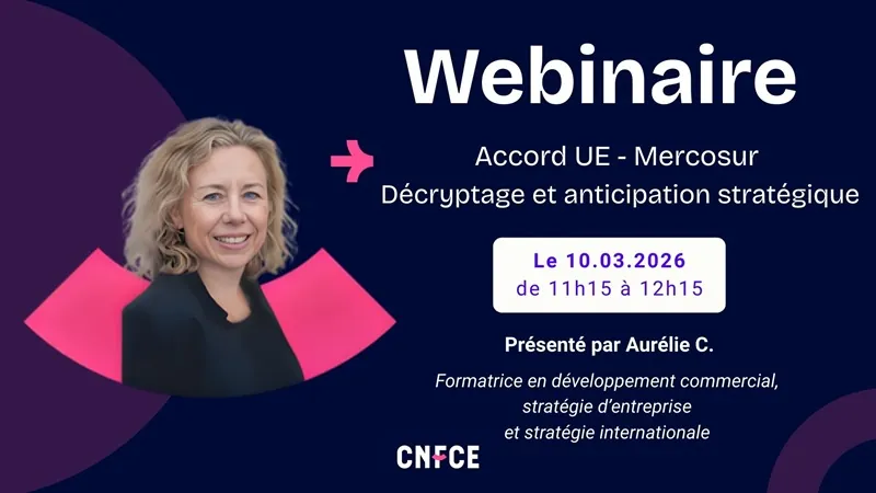 Webinaire Accord UE Mercosur