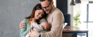Parents avec leur nouveau-né