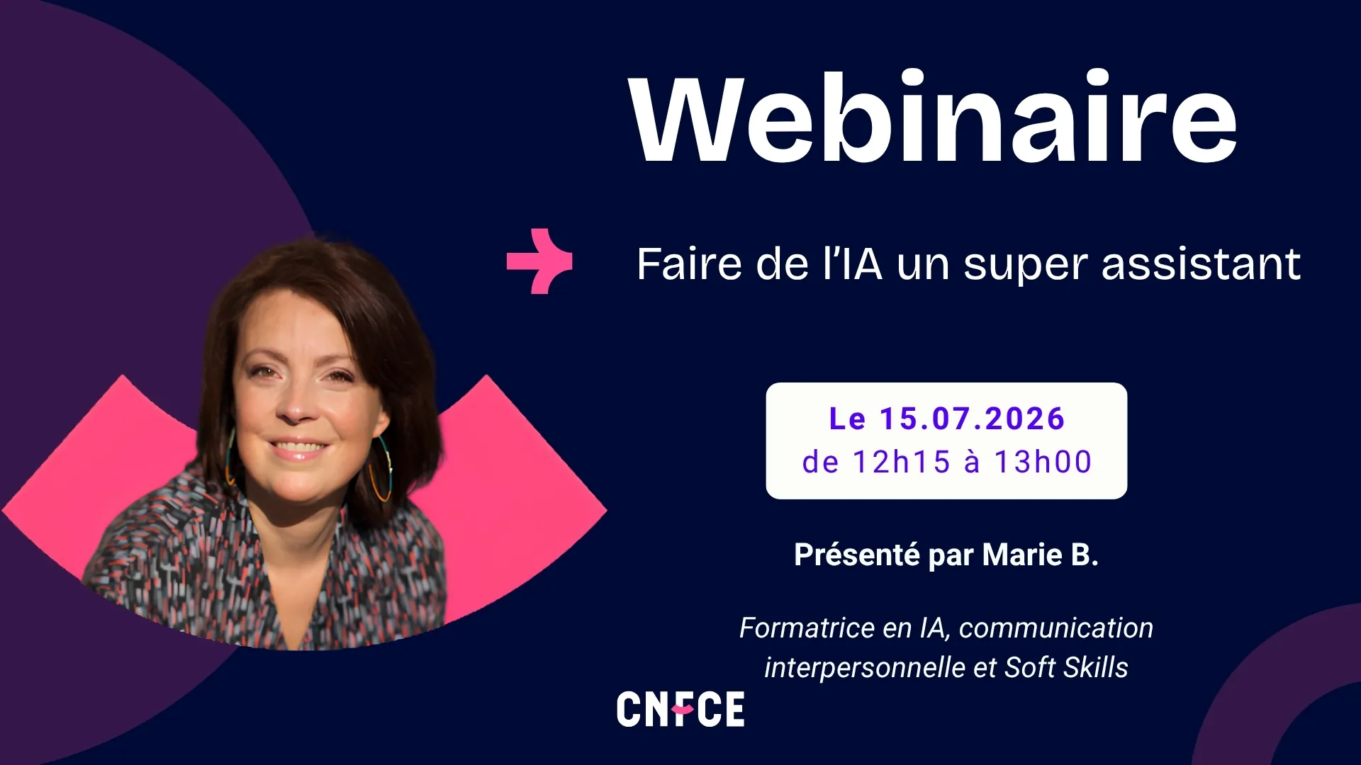 Bannière webinaire IA super assistant