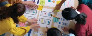Equipe design thinking