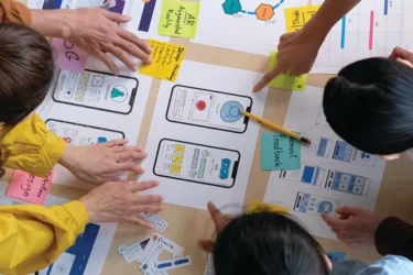 Equipe design thinking
