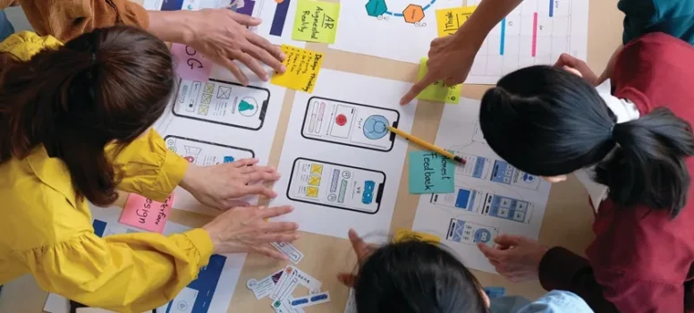 Equipe design thinking