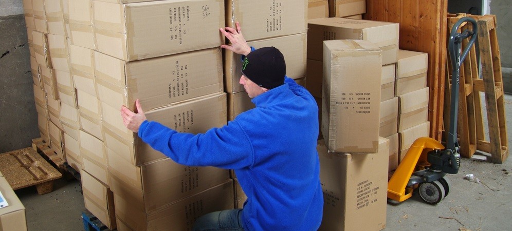 Formation Gestes et postures pour personnel d'entrepôt