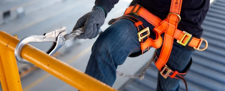 Formation Utilisation d'une ligne de vie provisoire